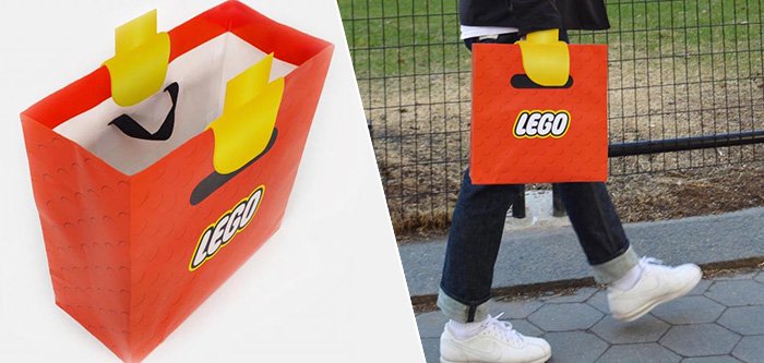 creapills's tweet photo. Un sac créatif qui donne l’illusion d’avoir des mains de personnages LEGO - https://t.co/d8aMytESa8 https://t.co/6S8r86OstM