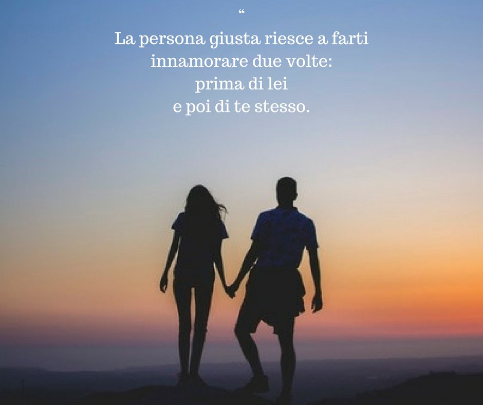 puntocoppia's tweet photo. ❤ “La persona giusta riesce a farti #innamorare due volte: prima di lei e poi di te stesso” #MondayMotivation #citazioni #lunedì https://t.co/tBm2eQrUNH