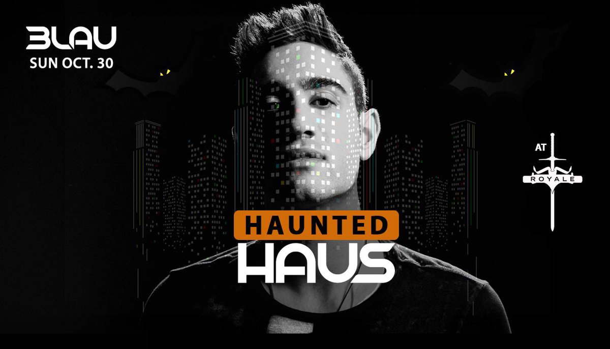 OCT 30 | <a href="/3LAU/">Justin Blau</a> WORLD TOUR <a href="/RoyaleBoston/">Royale Boston</a> w/ special guest <a href="/ClintonSparks/">Mr. Get Familiar</a> &amp; opening set by <a href="/DJArtBeatz/">ART BEATZ</a> - bit.ly/haunted-haus