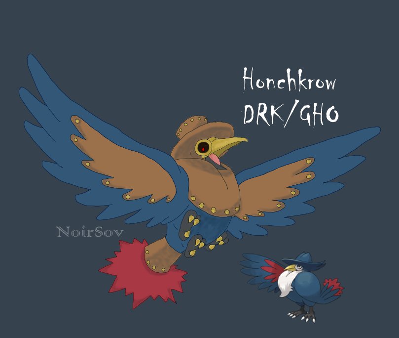 zodiaklime's tweet photo. Another #ghostober #pokemon Art. #Honchkrow time. #Pokemonsunmoon #pokemonart #gamfreak #Nintendo #corocoro #steampunk #plague #labanda https://t.co/RA5dLoS6AX
