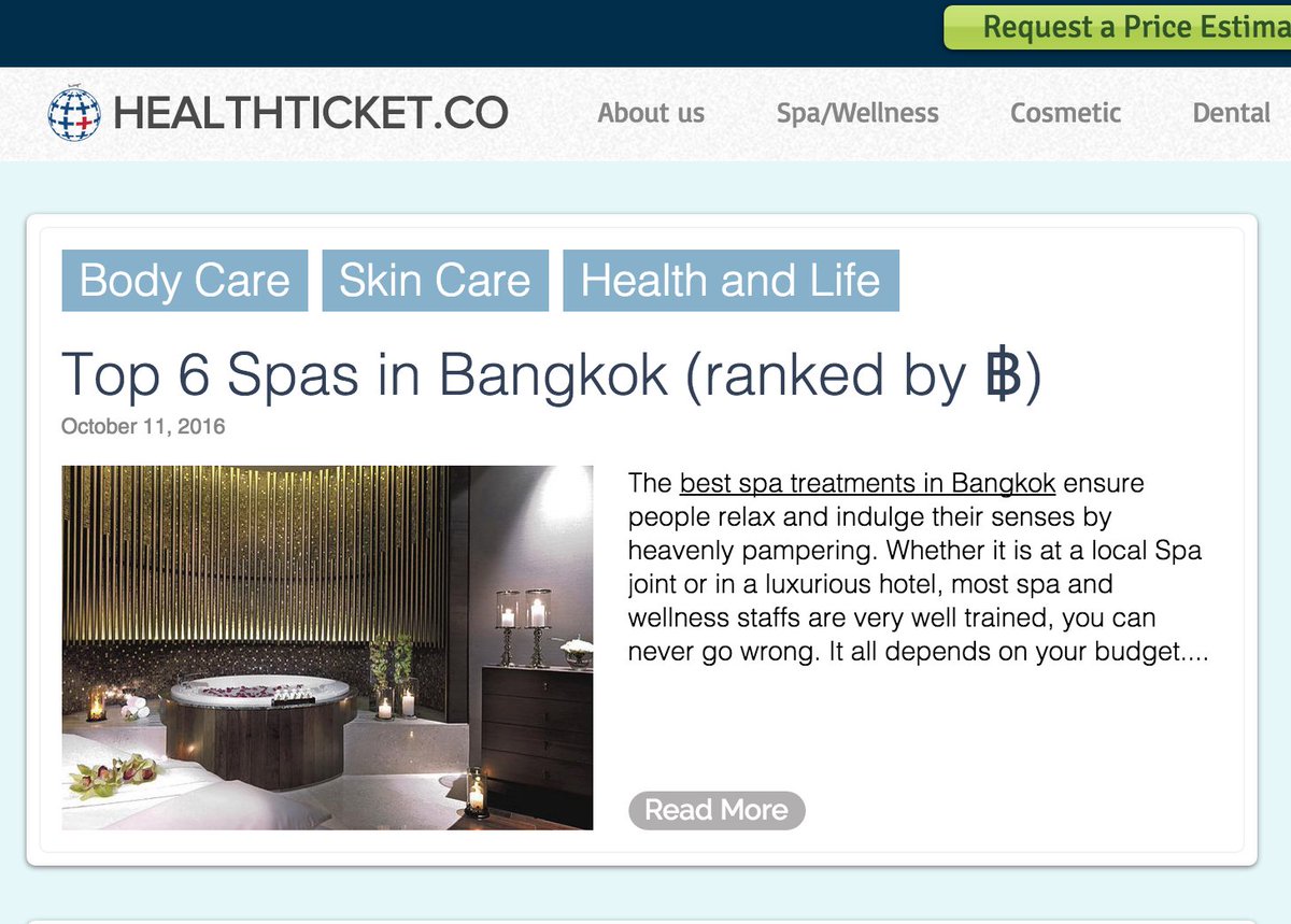 HealthticketTH's tweet photo. You can even customize your Spa Trip🌺 Read our favorites https://t.co/2X2Tz9PfcC 

📩  us your preference https://t.co/CKTin5g99a