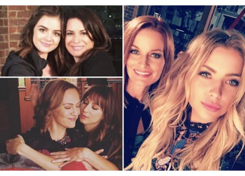 Alviroman2's tweet image. Someone please hand us a tissue box! @AshBenzo @SleepintheGardn @lucyhale @LauraLeighton @LesleyFera @H_Combs #PLLMoms #PLLFamilyForever 😢💔