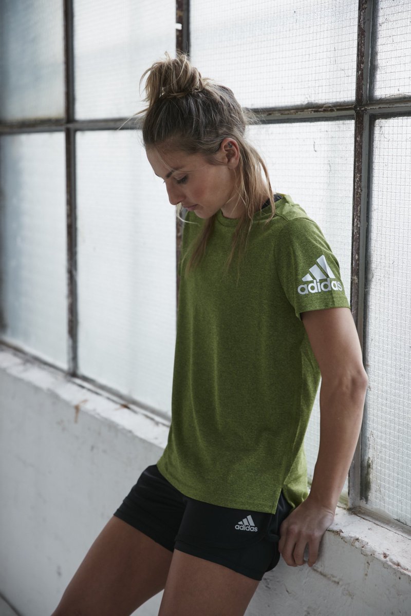 INTERSPORTmda's tweet photo. @LaurynEagle showing off Adidas' womens fitness range in store now! #adidas https://t.co/23UC2SvuEA