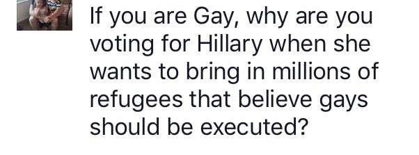fit30in's tweet photo. #BigotHillary #RacistHillary #HillaryHate https://t.co/XFzE7W5zML