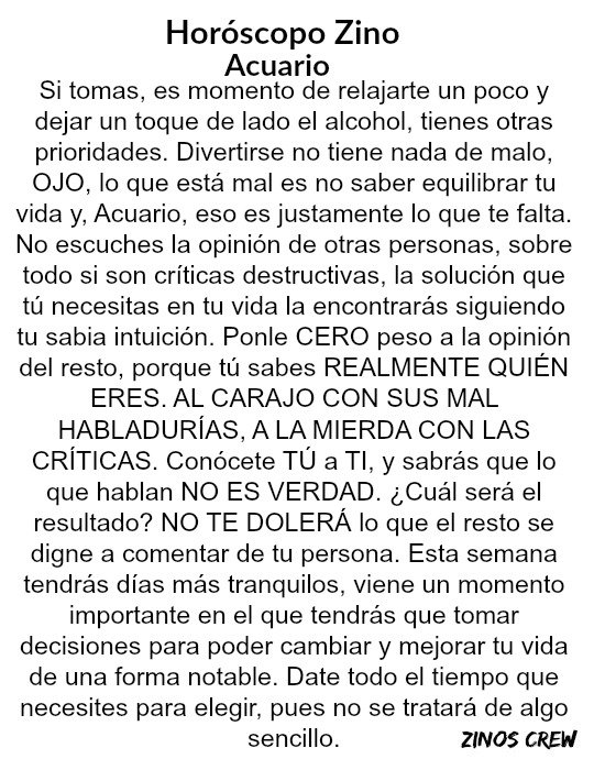 zinos__'s tweet photo. #HZCU4TROP4RTES
#HoróscopoZino #Acuario
Parte I, II, III &amp; IV. https://t.co/0lz08jUZss