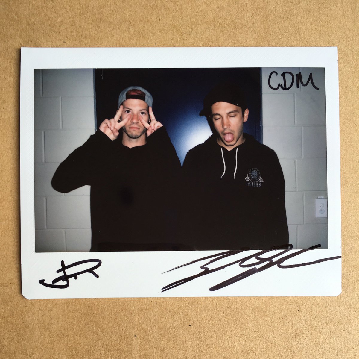 Coup De Main Rt Follow Cdm To Go In The Draw To Win This Signed Twentyonepilots Instax Photo Read Our New Top Interview T Co Jouzrnmx11 T Co V94r533xaj
