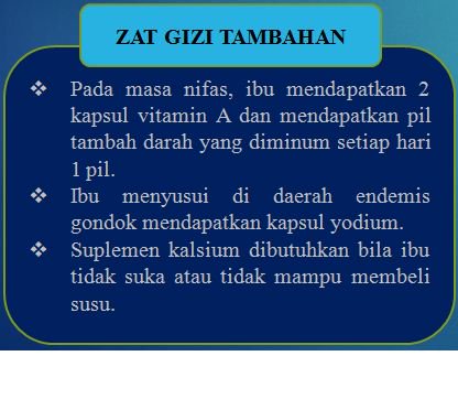 azzadeaf's tweet photo. 20. Zat gizi tambahan utk busui @amndsty @nurulhidayahSR @Kristyesungfans @Nofriana_Manafe @Gizi_EsaUnggul #interpersonalgizi https://t.co/x0r9CeTxCi