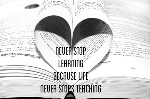 TheMentorInMe's tweet photo. "Never stop #learning because life never stops #teaching "
#TheMentor #Mentoring #ThinkBIGSundayWithMarsha #repetition #TheMentorInMe https://t.co/MqBpVYuroo