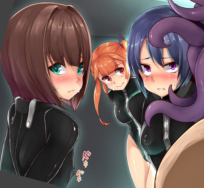 そういえば昨日のモブ娘ちゃん3人組のカラーとか…
(※微エロ) 