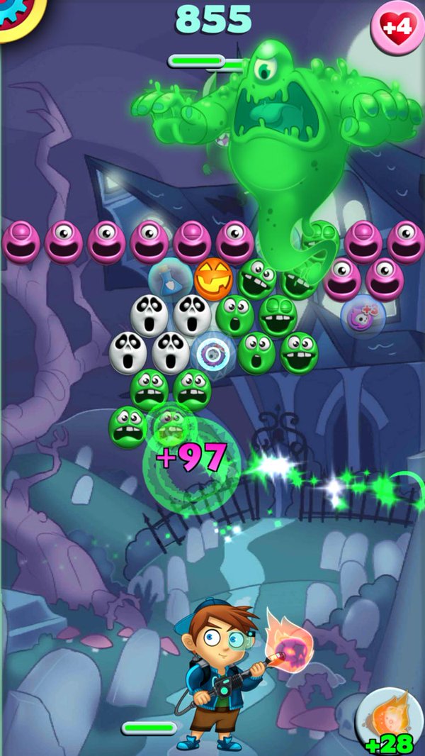 BGIStudio's tweet photo. BOO! #Halloween is coming. Play the spooktacular GHOST POP - free on @amazonappstore https://t.co/yStfOsltEc #mobilegames #freegames https://t.co/qqW9NROKC6