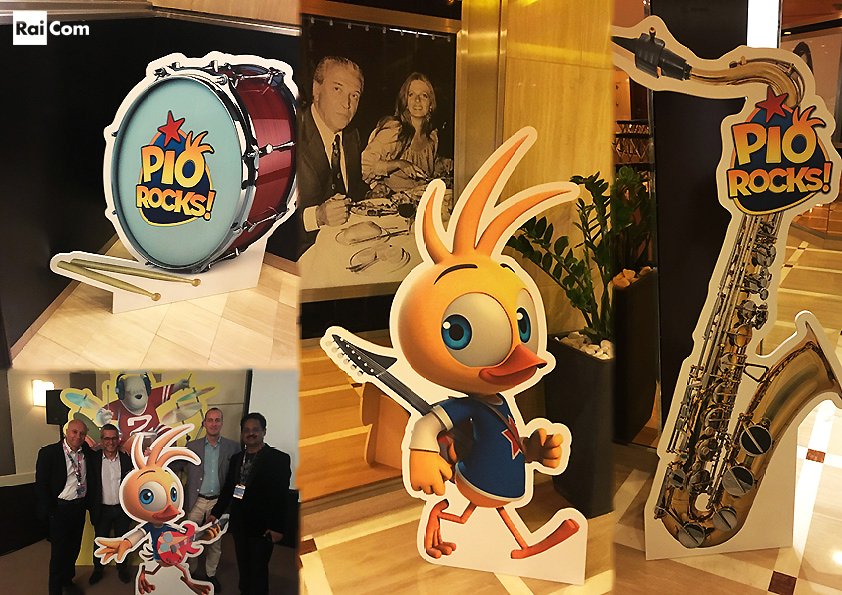 Raicomspa's tweet photo. Al @mip 2016 presentata la serie in 3D #PioRocks, una coproduzione #RaiCom: creatività, innovazione e visione commerciale internazionale https://t.co/OAy0LRjr5C