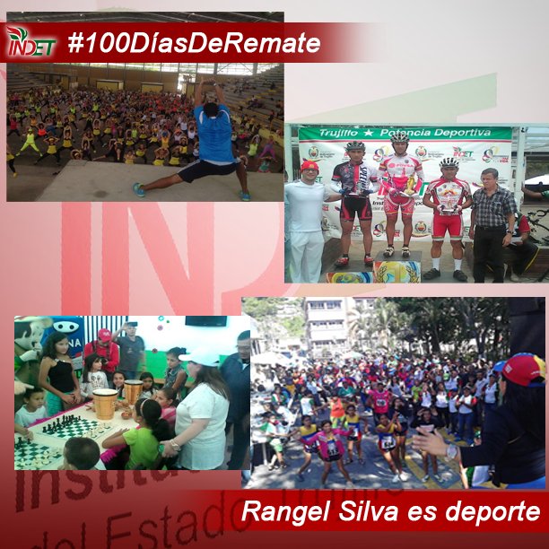 indettrujillo's tweet photo. En el 2016 12.120 personas Involucrandas en la práctica deportiva y continuamos en los #100DiasDeRemate @MedardoFR https://t.co/8wK9uRB5y8