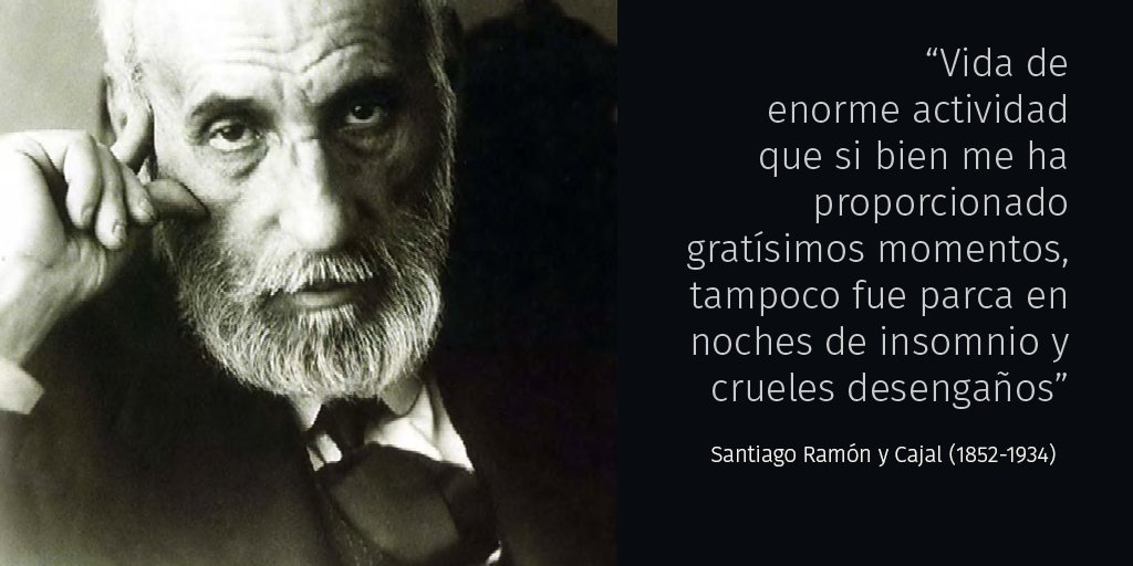 #TalDiaComoHoy de 1934, fallece Santiago Ramón y Cajal, en Madrid, a los 82 años. Vida intensa...
