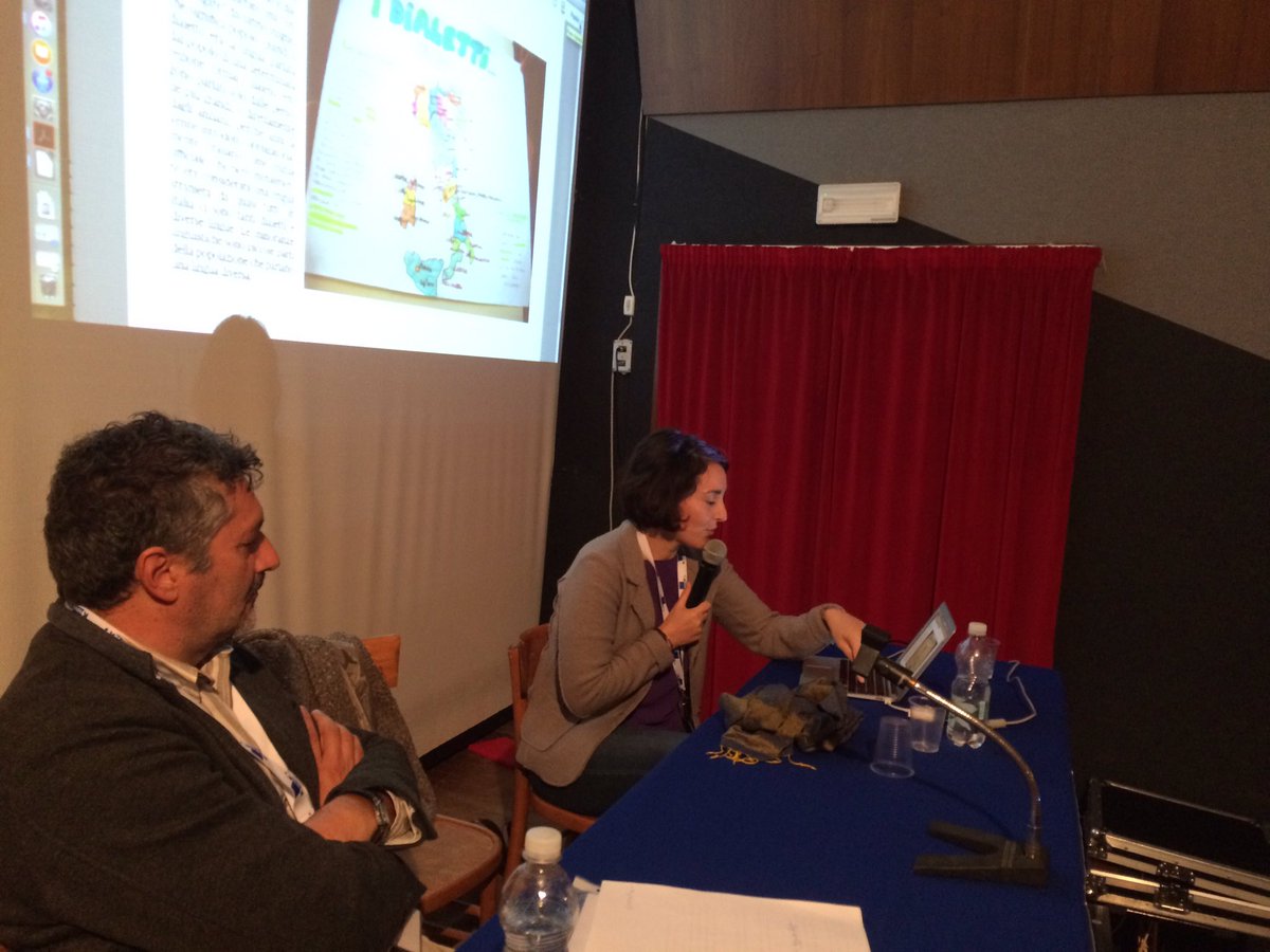 pbolaffio's tweet photo. '#giornalismo a #scuola: lettori più attenti, meno bufale, sanno com'è fatta l'informazione' @verdeanice a #mdgne3 @gNellerba https://t.co/lXYmgrkM1u