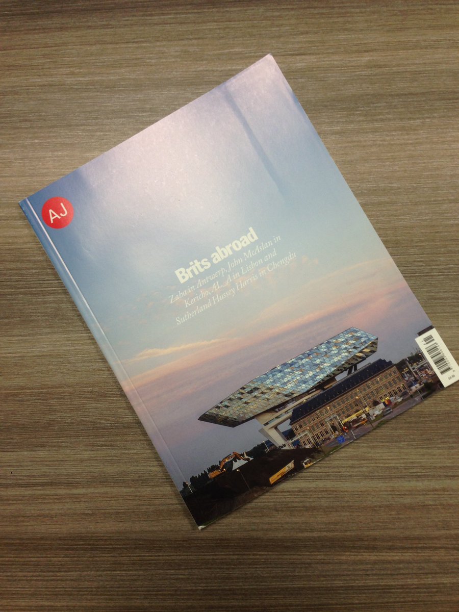 DenhamYoud's tweet image. Very proud moment at D/B this morning. Our project is in the @ArchitectsJrnal #ArchitectureTomorrow exhibition.