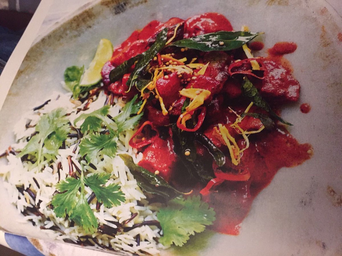 BristolmadeLisa's tweet photo. Thanks #Jamie Oliver #vegancurry #beetrootcurry #favouritecombination https://t.co/HHF3EIM0rs