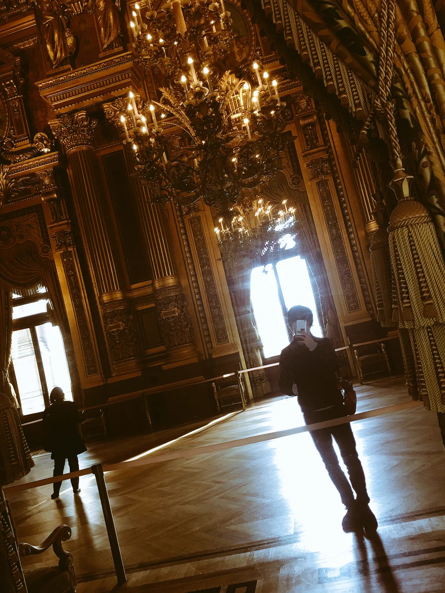 オペラ座で自撮りとかｗ意識高すぎｗｗお洒落すぎｗｗｗ