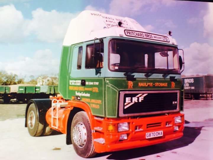 Pritchard Bros fleet from when I was a kid As TM my dad would do the odd wkend run and get his choice of the trucks!