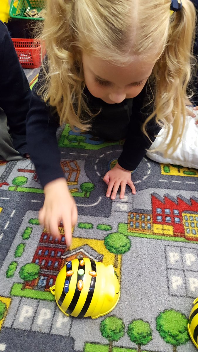 StAndrewsCoE's tweet image. #codeweek2016 is off to a good start in Reception as we learn how to use Bee Bots. @codeweekUK @CodeWeekEU