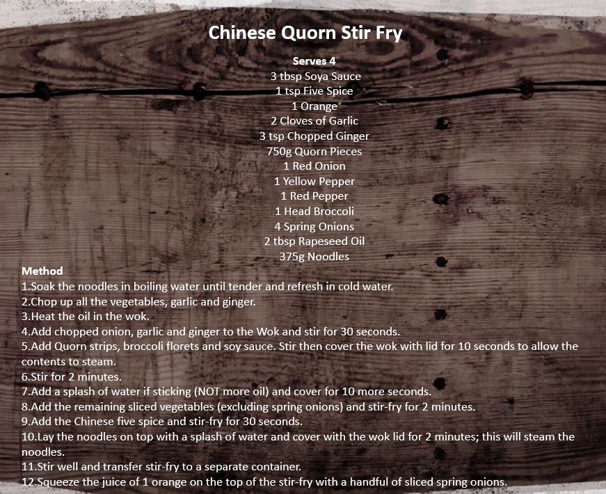 NumbriaUniFood's tweet image. Add a little #Quorn to your life! @QuornFoods #Recipe #StudentCookBook