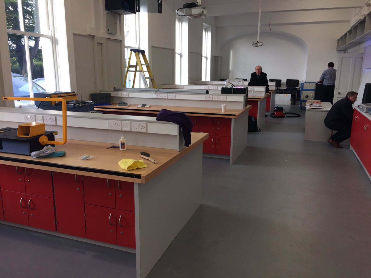 A year on from our World Finals, we are getting ready to open our new technology room #innovation #engineering <a href="/F1inSchoolsHQ/">STEMRacingHQ</a>  <a href="/StMuredachs/">St Muredach's College</a>