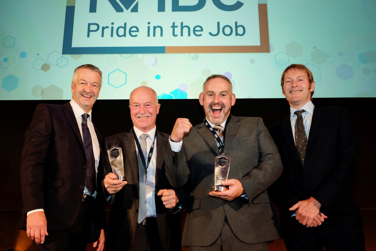 NHBC's tweet photo. Congratulations to our NW #NHBCPIJ winners, Barry Pattinson of Lattimer Homes and Bill Hughes of @MillerHomesUK https://t.co/1mZzB5rBlN https://t.co/heOCcCX3Xp
