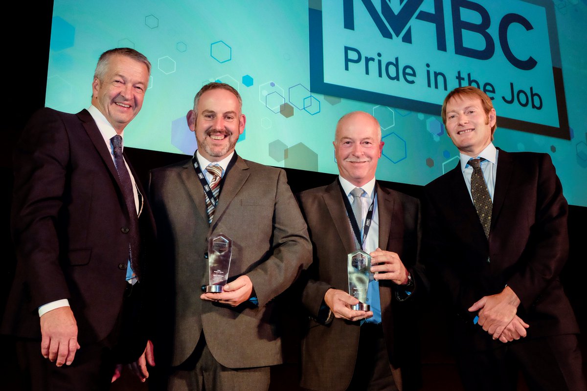 NHBC's tweet photo. Congratulations to our NW #NHBCPIJ winners, Barry Pattinson of Lattimer Homes and Bill Hughes of @MillerHomesUK https://t.co/1mZzB5rBlN https://t.co/heOCcCX3Xp