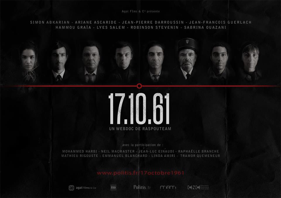 17oct_1961's tweet photo. "17.10.61" par RaspouTeam, un webdoc sur le soir du #17octobre1961 https://t.co/32r5X0tcxn https://t.co/QOEyGTeY58