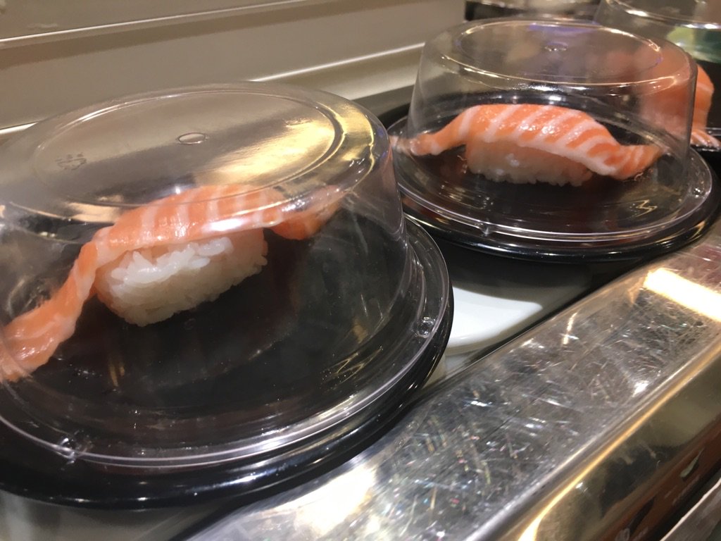 Salmon Belly Sushi, melts in your mouth! #food #sushi #salmon #lachs