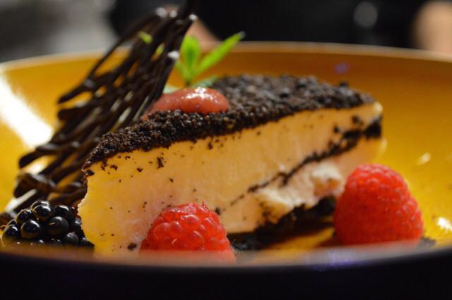 Oehlalalalalala | Oreo cheesecake | vijgencompote | vanille roomkaas | witte chocolade ijs