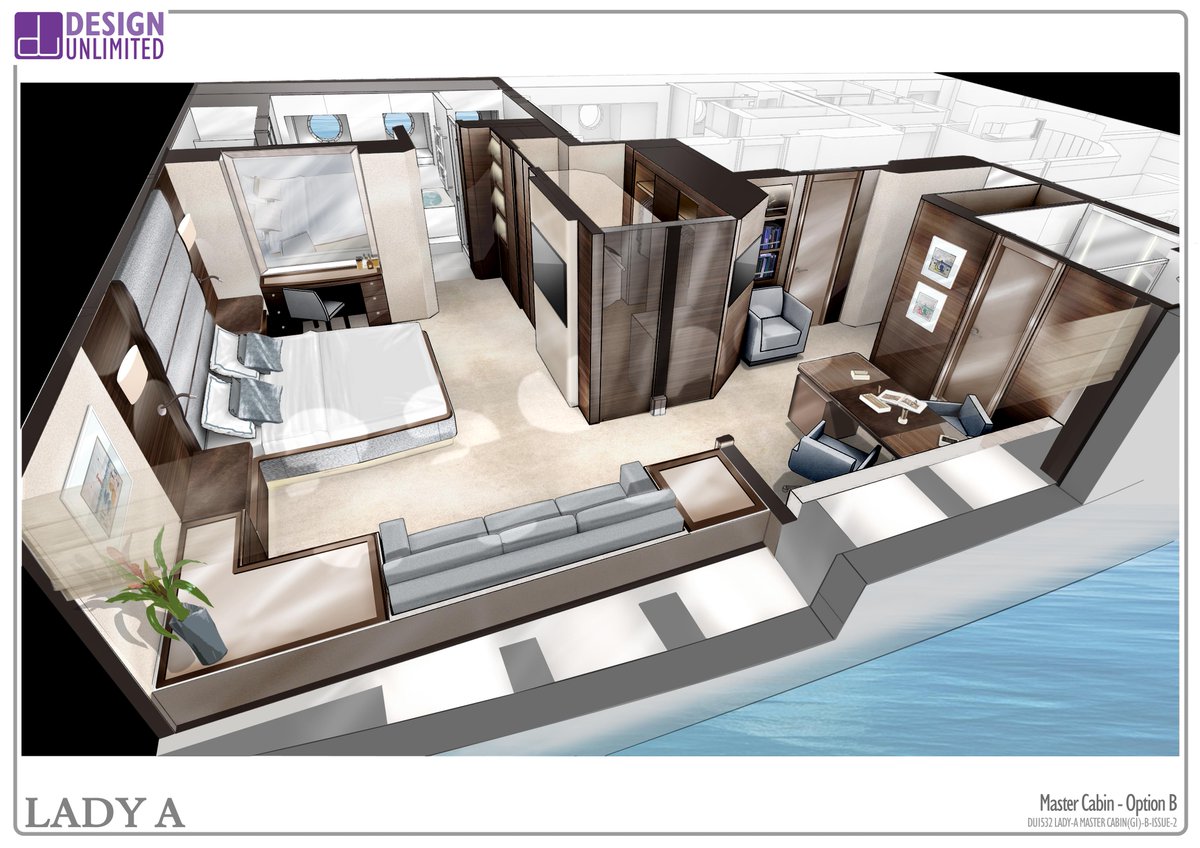 DesignUnlimit1's tweet image. The Owner of #superyacht LADY A was delighted with our refit design - read his testimonial on our website!
ow.ly/sEAB3056okf