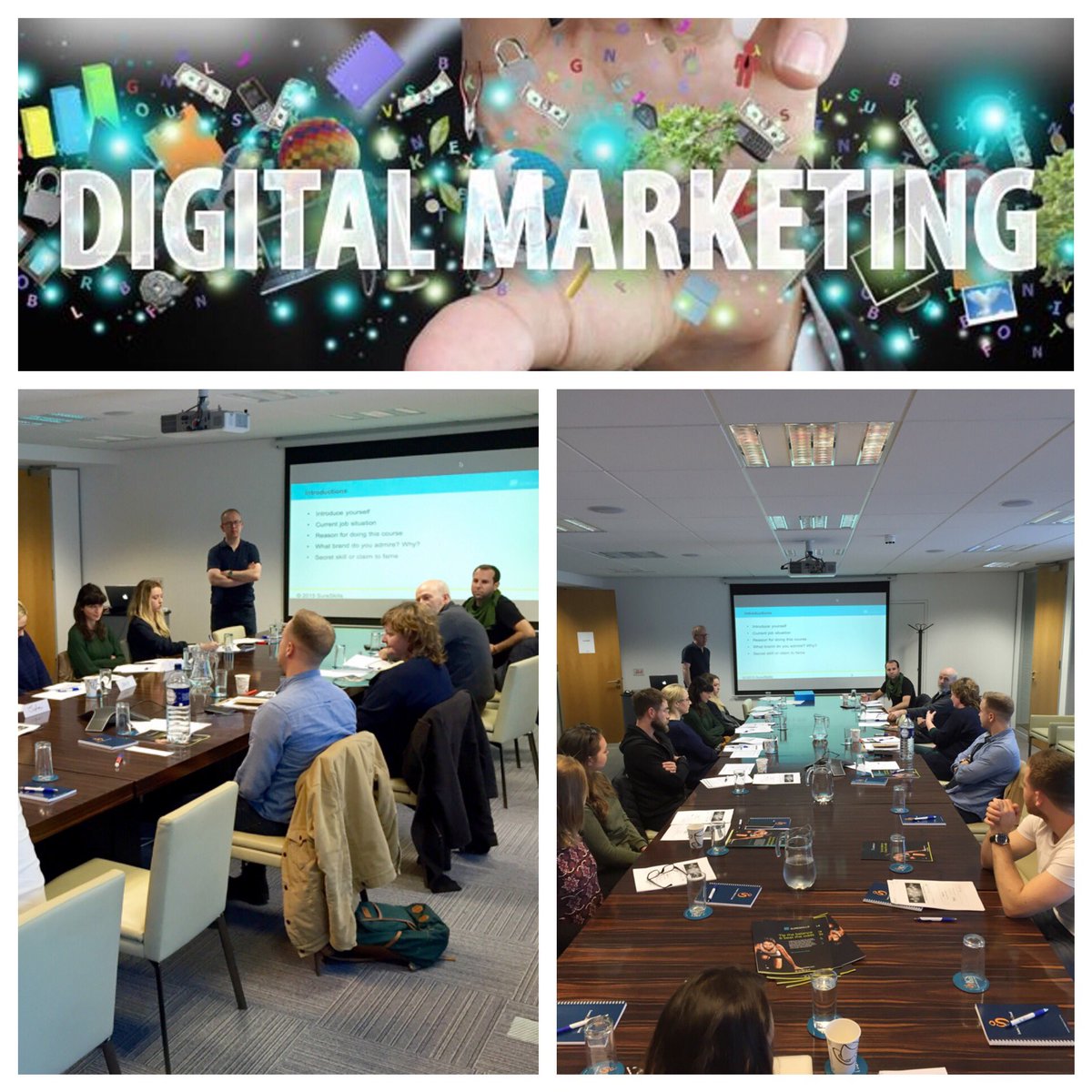sureskills's tweet photo. Best of luck to all of our delegates who started their Digital Marketing course today! @sureskills @DPPSkillnet #SureSkillsDigital https://t.co/TvWgdxhX9v