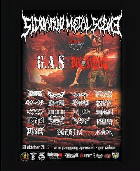 Siapkan telinga kalian metalheads Sidoarjooo \\m//