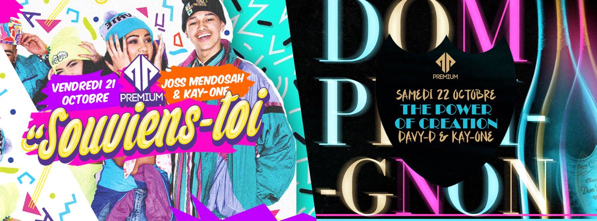 Menu du week-end : 

Vendredi : #SouviensToi  

Samedi : #DomPerignon