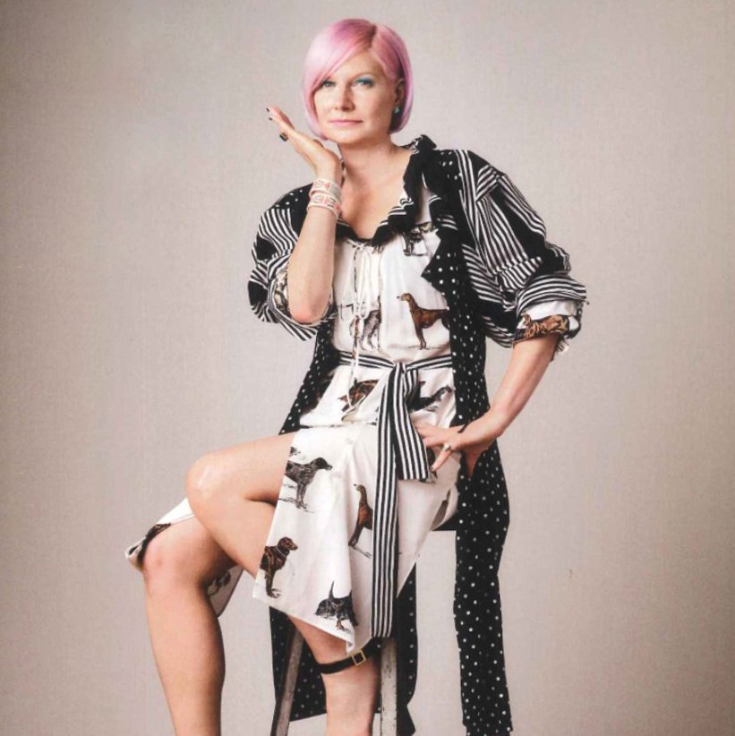 StellaMcCartney's tweet image. Jane Hutchison, founder of the Hello Beautiful Foundation, wears #StellaMcCartney in the 'Real Women' issue of @BritishVogue.