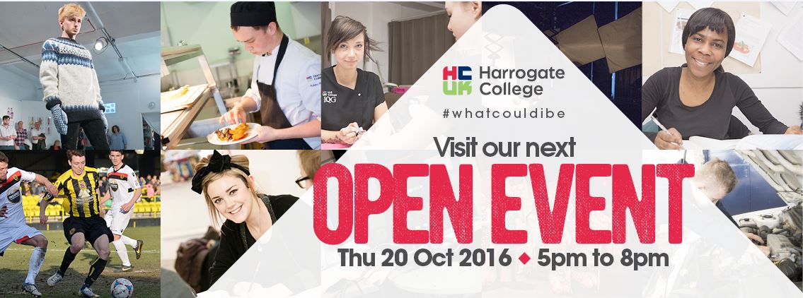 Visit our next open event on Thursday 20 October, 5-8pm to chat to tutors &amp; take a tour of our brand new £6m facilities!
