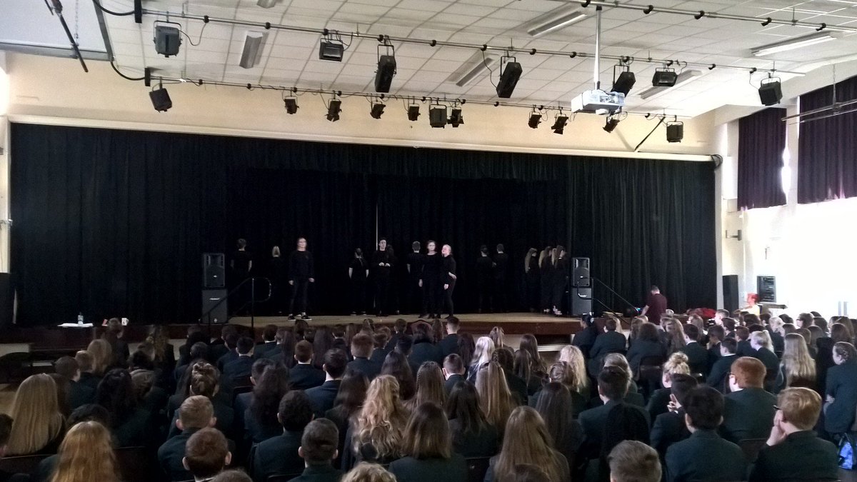 stmonicas's tweet photo. Great performance from pupils @Bury_College for #BSafeBCool @GMPBuryNorth @BuryCouncil @SixTownHousing https://t.co/TagSaUfd2E