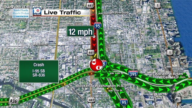 Crash on I-95 SB at SR-836 #traffic https://t.co/RBAtcVNJHj