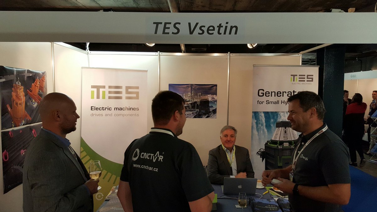 TESVSETIN's tweet photo. 10.-12.10.2016 TES participated in Hydro 2016 conference in Montreux, Switzerland. Thierry Burckhart, CCO is on the picture. https://t.co/2moUxJ7hGO