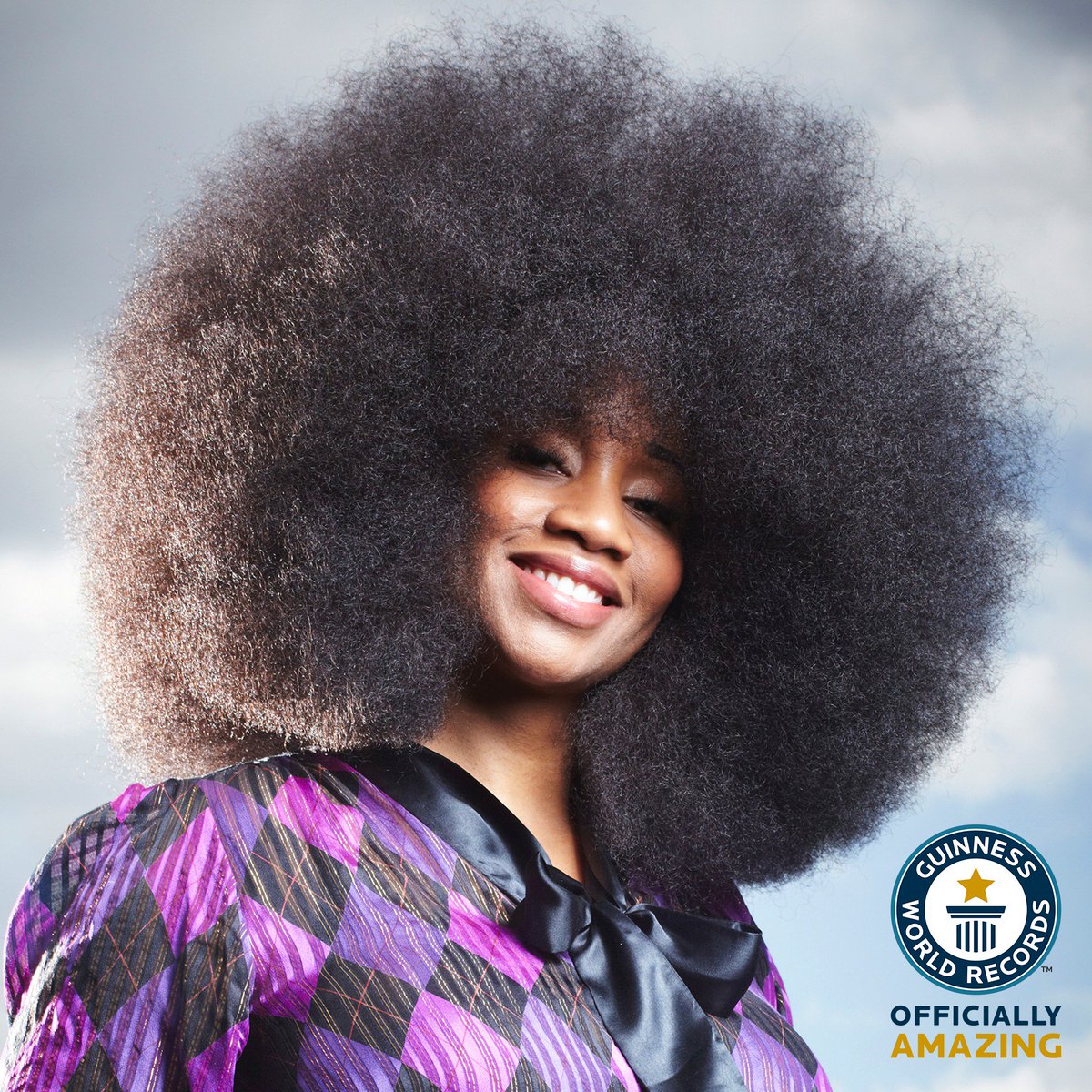 Guinnessworldrecords On Twitter We Re Live Now With Largest Afro