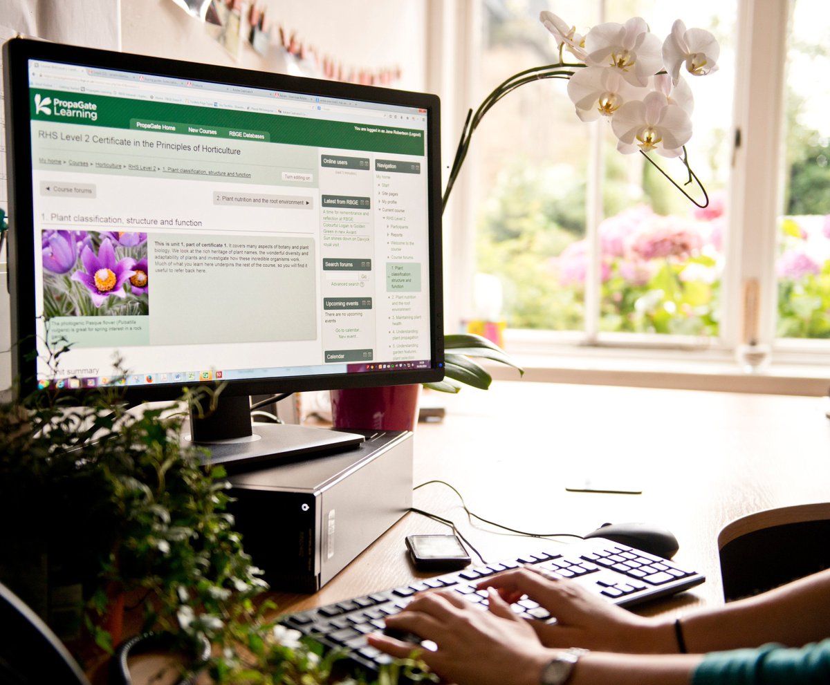 TheBotanics's tweet photo. Did you know you can study @The_RHS Level 2 Certificate in Horticulture online from anywhere with us: https://t.co/gwTWuL0Bsk https://t.co/KZGsgWil5C