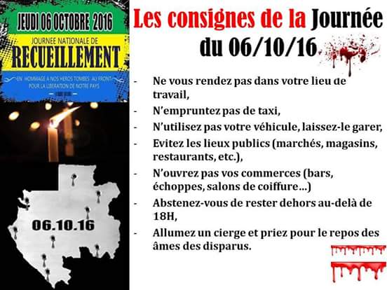 #ResistanceGabon #JeudiNoir