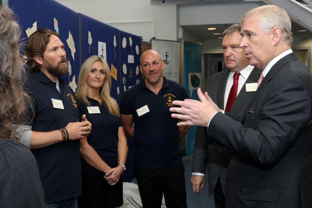 stpetrocs's tweet photo. HRH The Duke of York in discussions during his visit yesterday https://t.co/HIDTZ0RueG