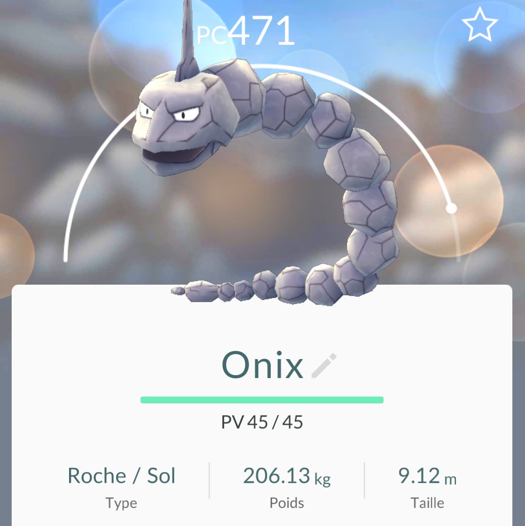 DomWolves's tweet image. J'ai croisé Onix sur la route mdrrrrrrrrr #pokemongo @PokemonGoCollec