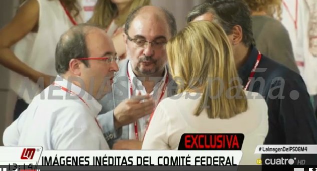 En exclusiva las imágenes inéditas del comité federal del sábado en Ferraz #LaImagenDelPSOEM4