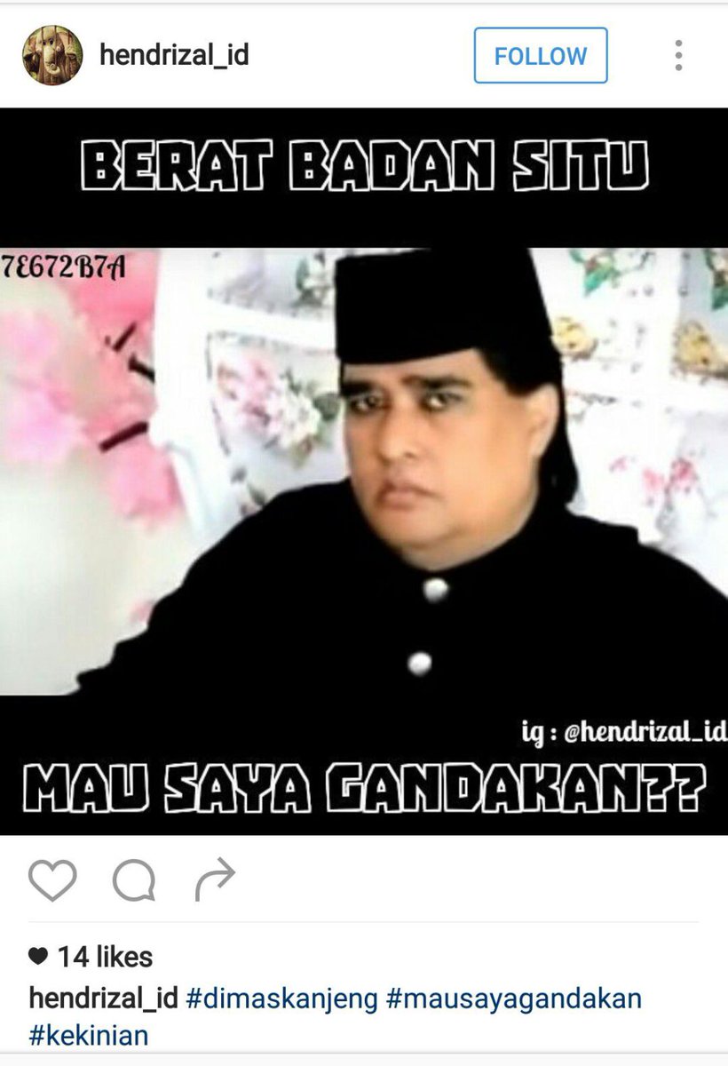 Seputar Indonesia On Twitter HahahaInilah Kumpulan Meme Dimas