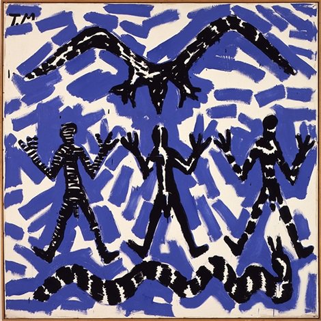 #happybirthday (Ralf Winkler) A.R. Penck (born 5 Oct 1939) is a German #painter, printmaker, #sculptor, and jazz drummer. #art #artist