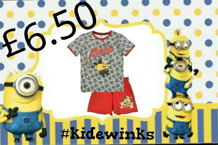 lauren_dadd's tweet photo. Minion PJs are now in the SALE

https://t.co/KxB9JnSwB7

#kidewinks #sale #minions #pjs https://t.co/RxqzO29PtY