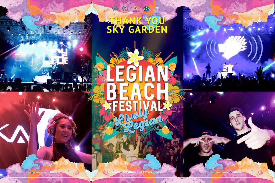 Thank you Sky Garden for the epic closing party at Legian Beach Festival 2016 with Patrix Johnson, Christian Arry, Rizuka, and Skytek!