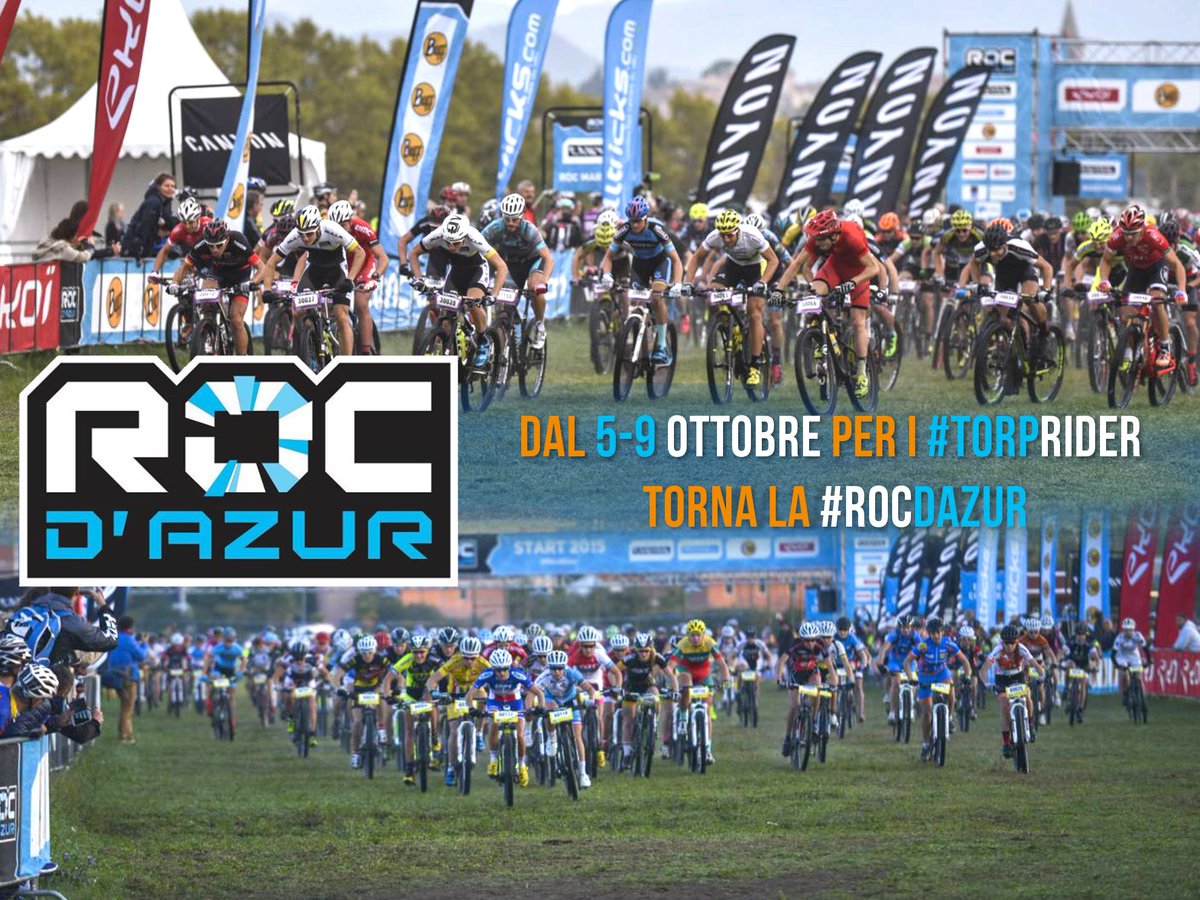 Questo fine settimana per il #Torpado #Factory #Team è #RocdAzur !